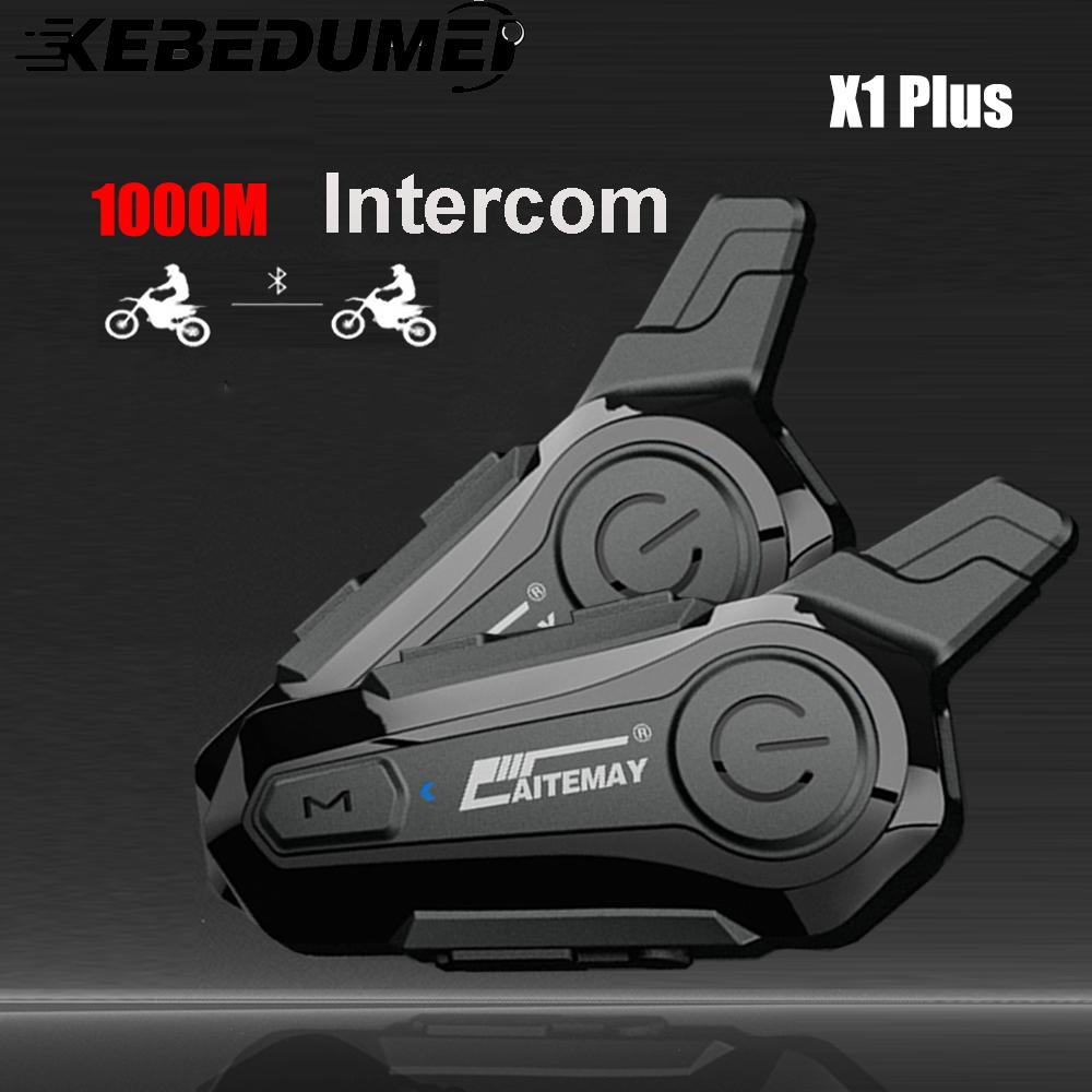 X1 Plus moteur casque Interphone Bluetooth 5.0